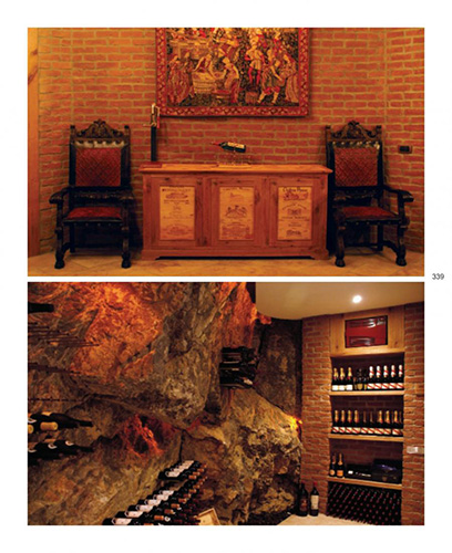FWC wine cellars with brick and rock